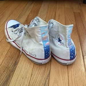 Hand painted women’s converse